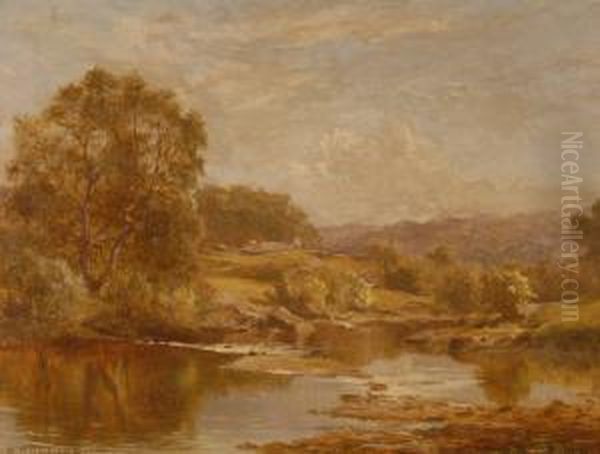 Untitled Oil Painting by Arthur Bevan Collier