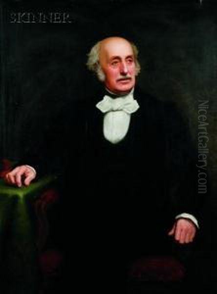 Portrait Of A Gentleman. Oil Painting by John Maler Collier