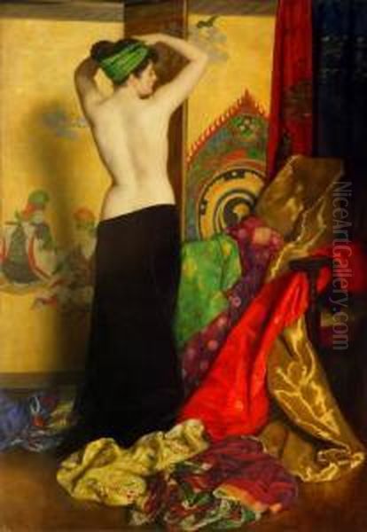 Woman Oil Painting by John Maler Collier