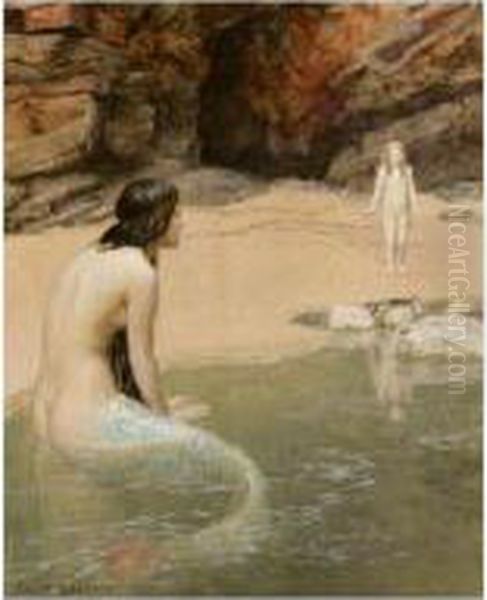 The Land Baby Oil Painting by John Maler Collier