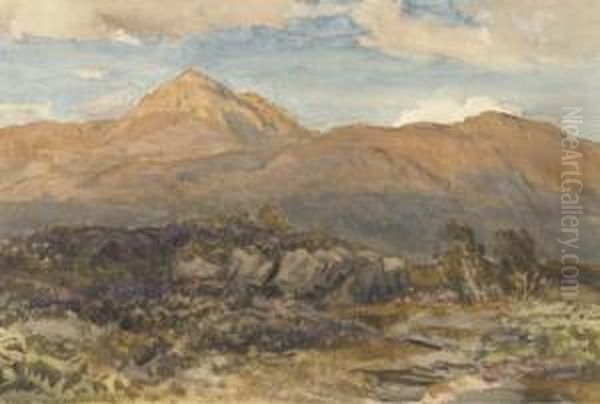 A View Of Glen Dochart, Perthshire Oil Painting by Thomas Collier