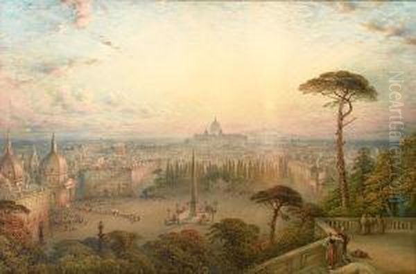 The Eternal City Oil Painting by William Collingwood Smith