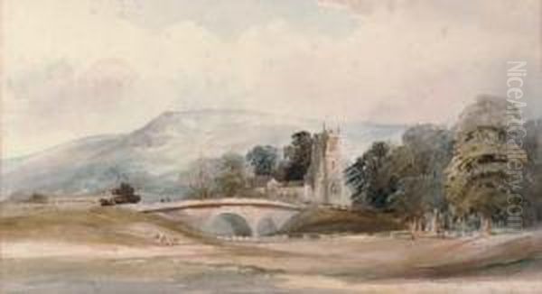 Bathhampton Oil Painting by William Collingwood Smith