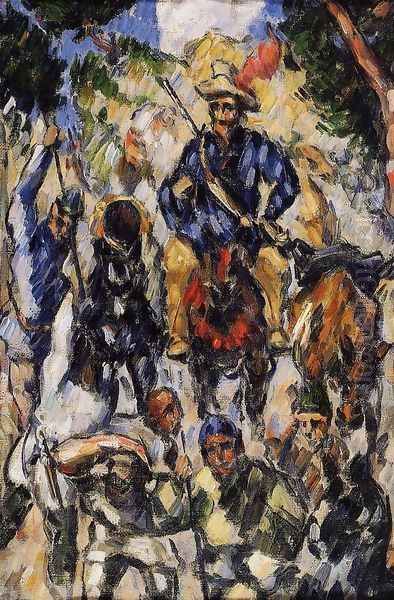 Don Quixote, Seen from the Front Oil Painting by Paul Cezanne