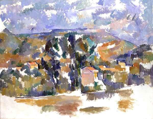 The Mont de Cengle Oil Painting by Paul Cezanne