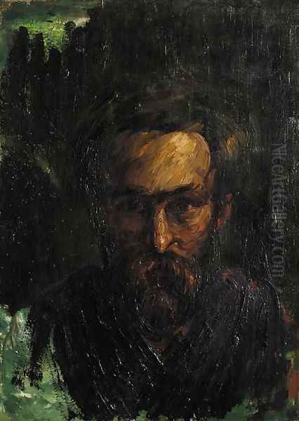 Portrait d'homme Oil Painting by Paul Cezanne