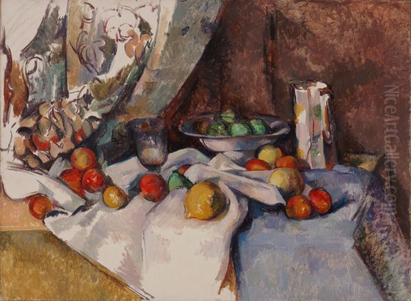 Nature morte Oil Painting by Paul Cezanne