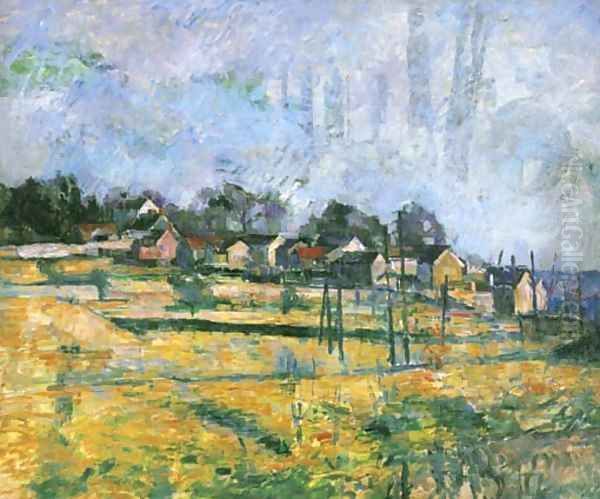 Paysage 2 Oil Painting by Paul Cezanne