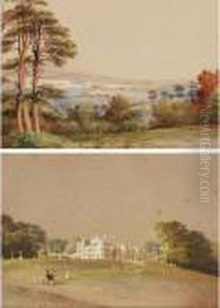 Views Of Mount Edgcumbe And Plymouth Sound Oil Painting by Condy, Nicholas Matthews