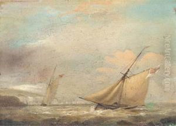 Sailing Off Of Dover Oil Painting by Condy, Nicholas Matthews