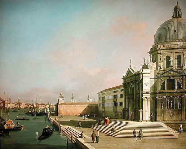 The Grand Canal Oil Painting by (Giovanni Antonio Canal) Canaletto