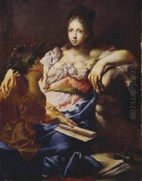 Allegoria Della Scultura Oil Painting by Francesco Conti