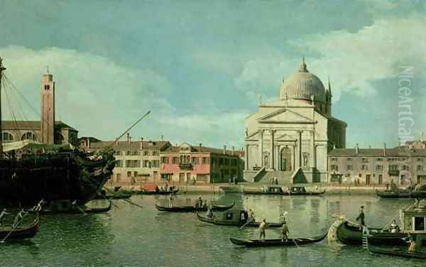 Il Redentore Oil Painting by (Giovanni Antonio Canal) Canaletto