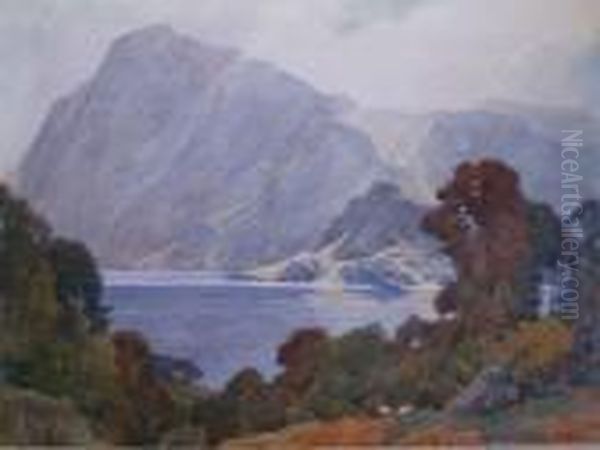 Ullswater Oil Painting by Alfred Heaton Cooper