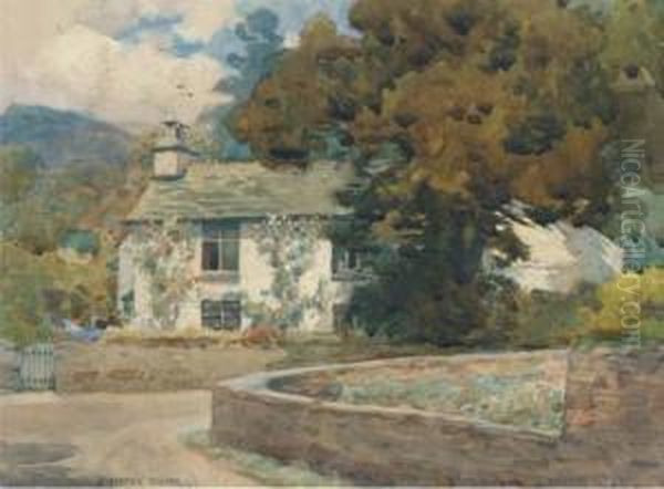 Dove Cottage, Grasmere, Cumbria Oil Painting by Alfred Heaton Cooper