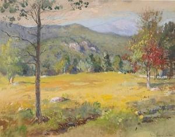 Summer Landscape Oil Painting by Colin Campbell Cooper