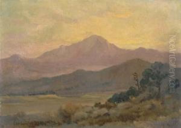 Pikes Peak, Colorado Oil Painting by Colin Campbell Cooper