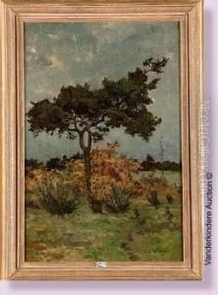 Paysage Oil Painting by Joseph Theodore Coosemans