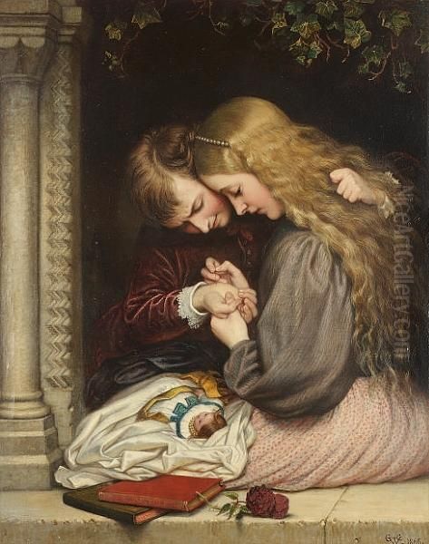 The Thorn Oil Painting by Charles West Cope