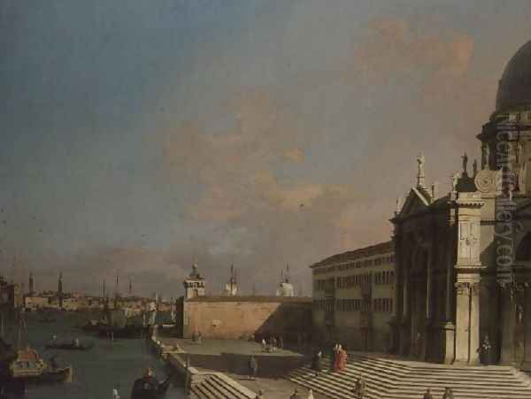 The Entrance to the Grand Canal, Venice (2) Oil Painting by (Giovanni Antonio Canal) Canaletto