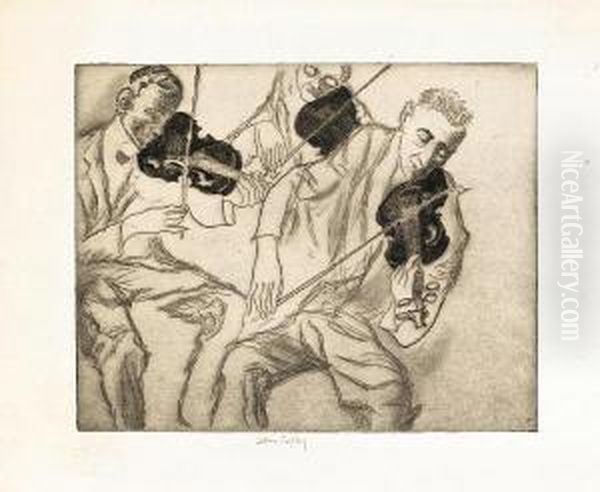 Musicians by John Copley