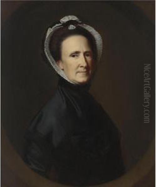 Mrs. Samuel Watts (sarah Osborne) Oil Painting by John Singleton Copley