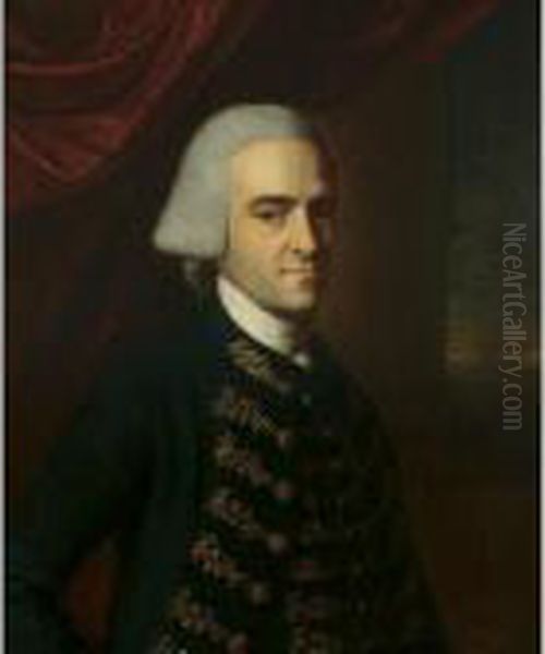 Portrait Of John Hancock Oil Painting by John Singleton Copley