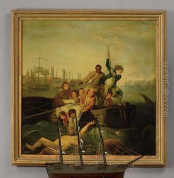 Watson And The Shark Oil Painting by John Singleton Copley