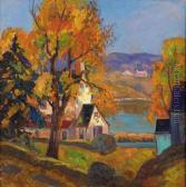 Autumn, Bucks County by Fern Isabel Coppedge