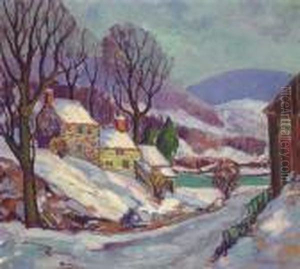 Winter Landscape by Fern Isabel Coppedge