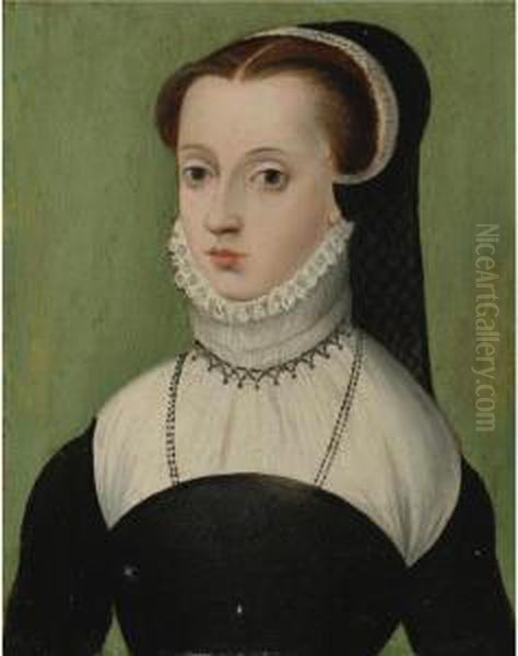 Portrait Of A Lady Oil Painting by Corneille De Lyon