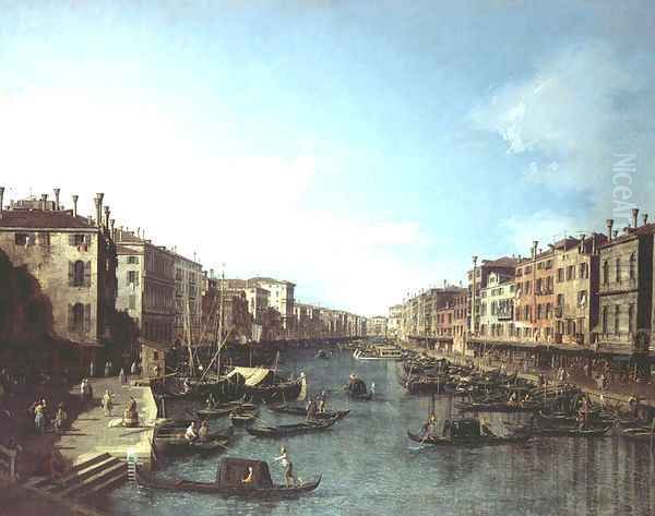 The Grand Canal 3 Oil Painting by (Giovanni Antonio Canal) Canaletto