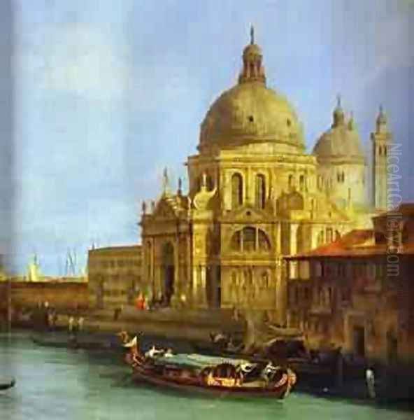 Santa Maria Della Salute Seen From The Grand Canal 1 1730 Oil Painting by (Giovanni Antonio Canal) Canaletto