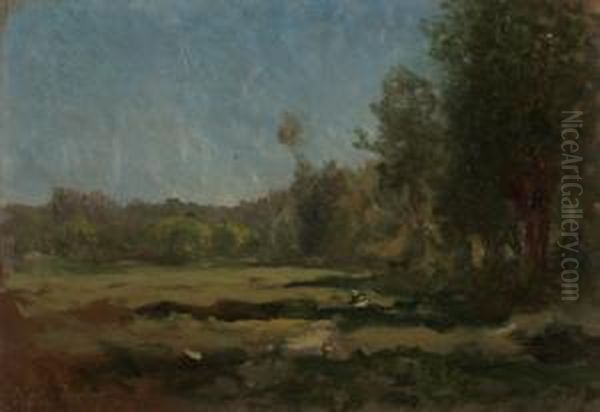 Radura Verde Oil Painting by Demetrio Cosola