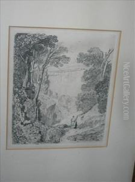 Clifton Oil Painting by Miles Edmund Cotman