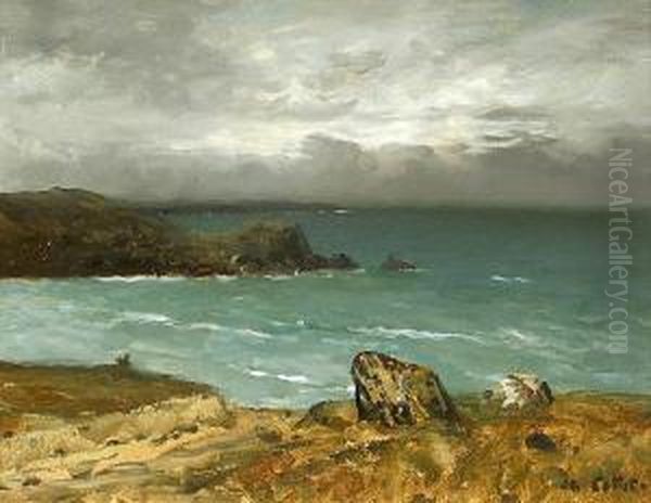 La Cotebretonne Oil Painting by Charles Cottet