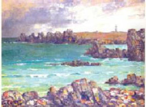  Ouessant  Oil Painting by Charles Cottet