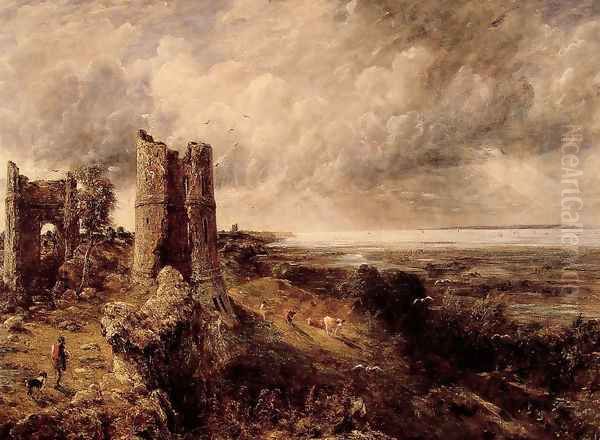 Hadleigh Castle, 1829 Oil Painting by John Constable