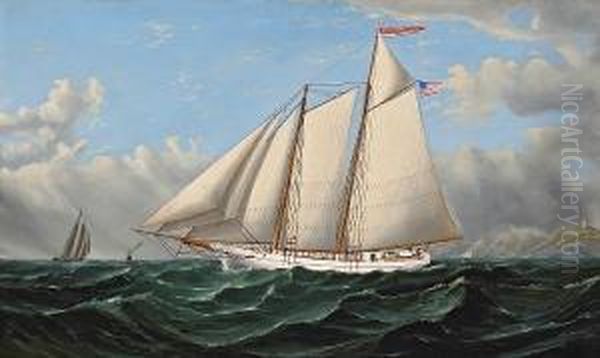 The 
Jennie Thelin Oil Painting by William Alexander Coulter