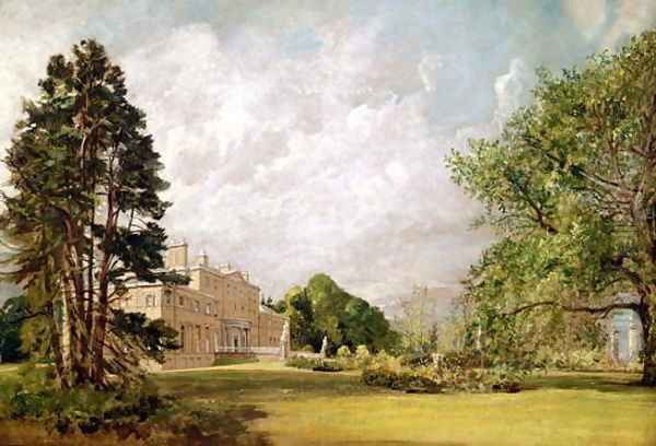 Malvern Hall, Warwickshire, c.1820-21 Oil Painting by John Constable