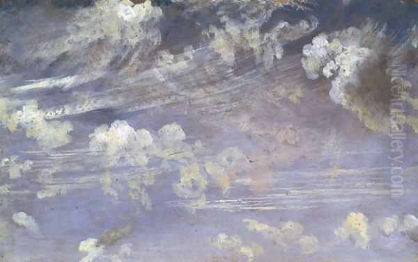 Study of Cirrus Clouds Oil Painting by John Constable