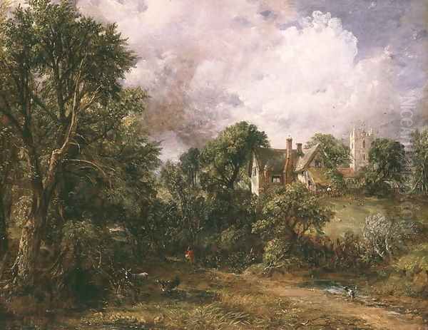 The Glebe Farm, 1827 Oil Painting by John Constable