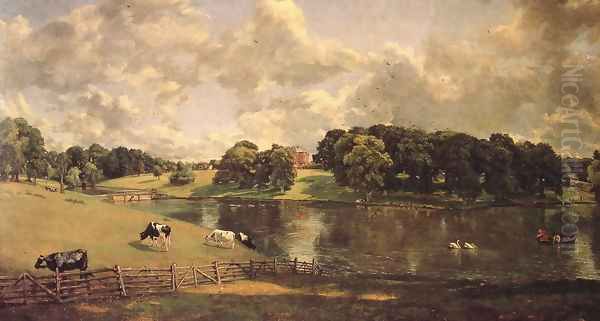 Wivenhoe Park, Essex Oil Painting by John Constable