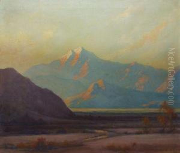 Mount Gargania Oil Painting by Gordon Coutts