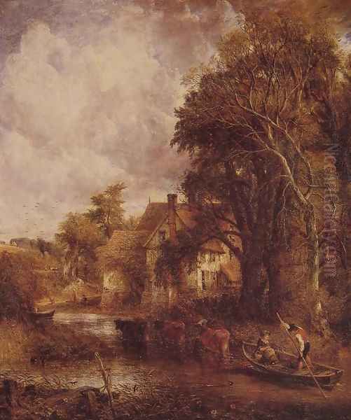 The Valley Farm Oil Painting by John Constable