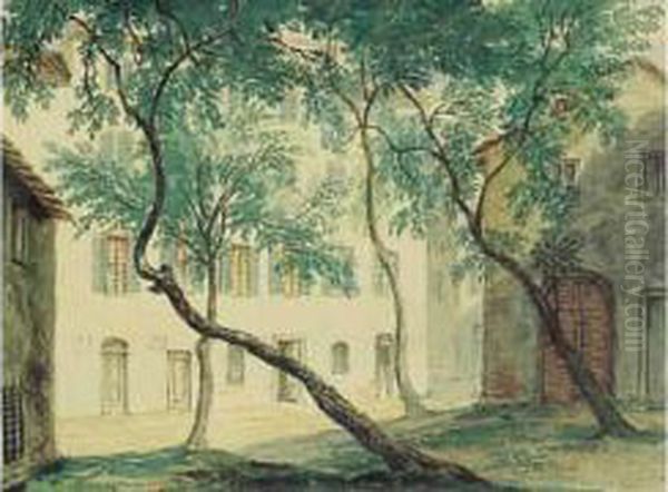 Maison Natale De L'empereur Oil Painting by William Cowen