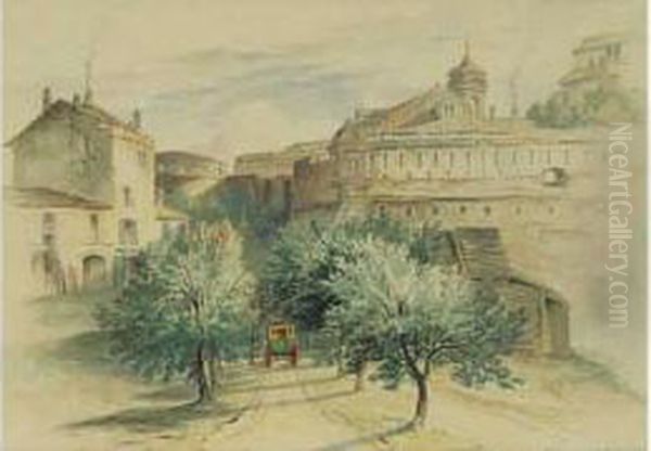 L'entree De Bastia Oil Painting by William Cowen