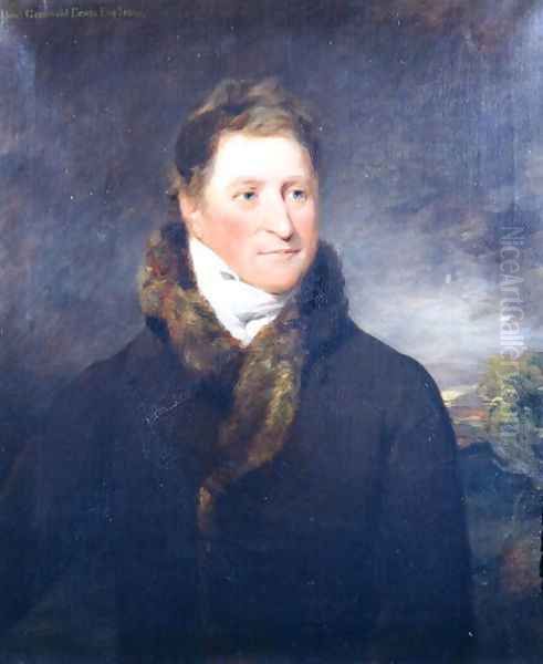 Portrait of Greswold Lewis (d.1819) of Malvern Hall, Warwickshire Oil Painting by John Constable