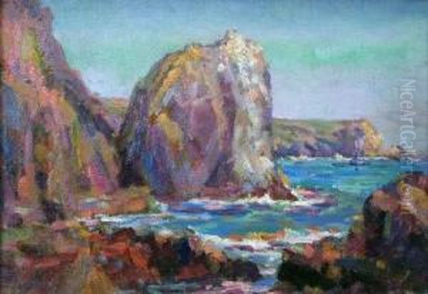 Lion Rock. Oil Painting by Garstin Cox