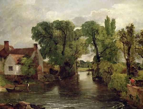 The Mill Stream, 1814-15 Oil Painting by John Constable